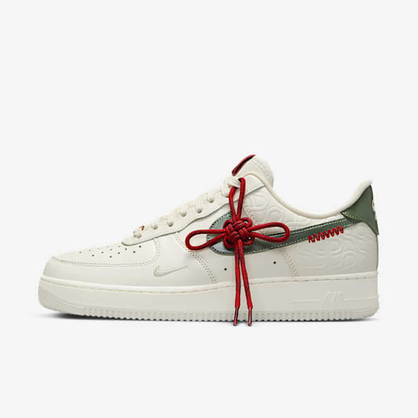 Nike Air Force 1 '07 White/White-Bronzine Mens Size 8.5